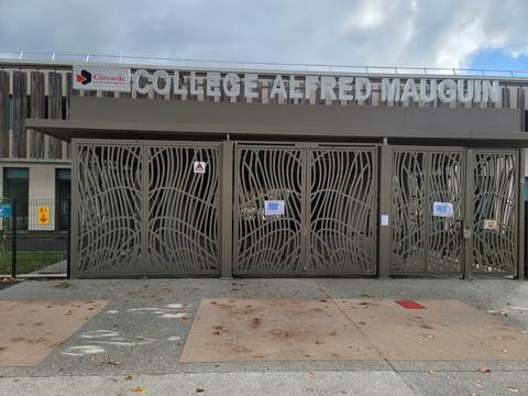 L'entrée du collège